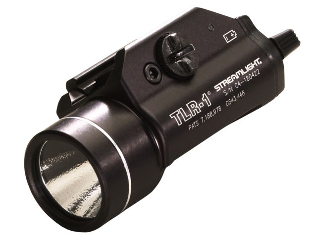 USED Streamlight TLR-1 C4 LED Rail-Mounted Weapon Flashlight w/ Keys Black  EDEMO4 Condition Fair Other - Streamlight