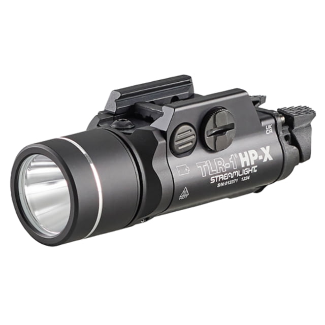 Streamlight TLR-1 HP-X 1300 Lumen LED Weapon Light CR123A Lithium Universal Black
