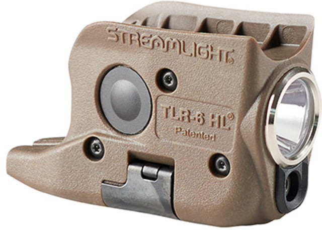 Streamlight TLR-6 HL G Rechargeable Light/Laser System for Glock 42/44 Flat Dark Earth Brown - Streamlight