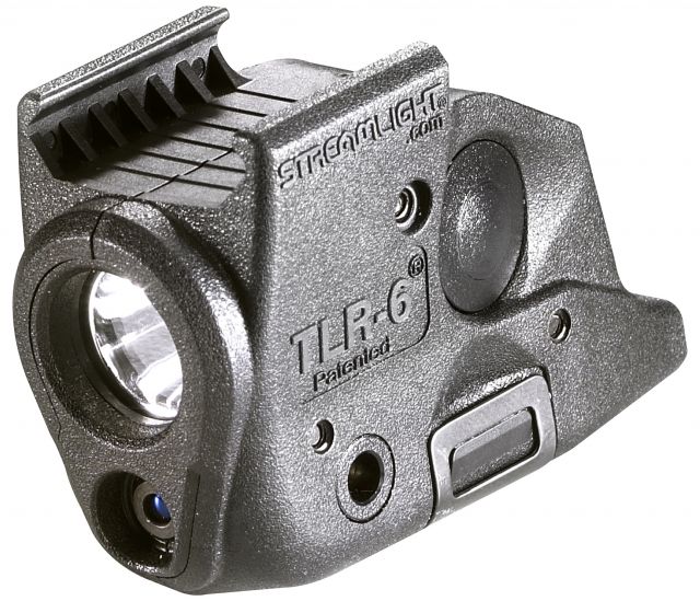 USED Streamlight SubCompact C4 LED Gun Mounted Light w/ Laser Springfield CR1/3N Red/ White 100 Lumens Black - Streamlight