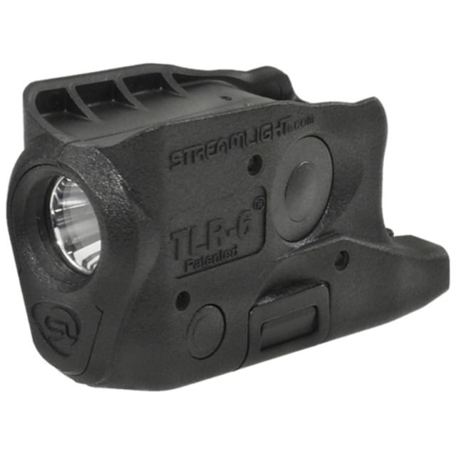 USED Streamlight TLR-6 Tactical Light for Glock 26/27/33 100 Lumens Black - Streamlight