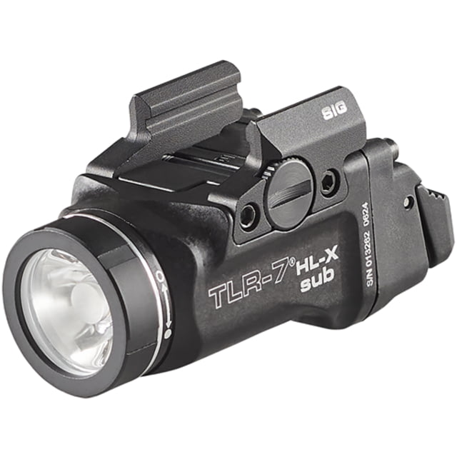 DEMO Streamlight TLR-7 HL-X Sub USB Multi-Fuel High-Lumen Rail-Mounted Light SIG Sauer P365 SIG Sauer P365 XL Black - Streamlight
