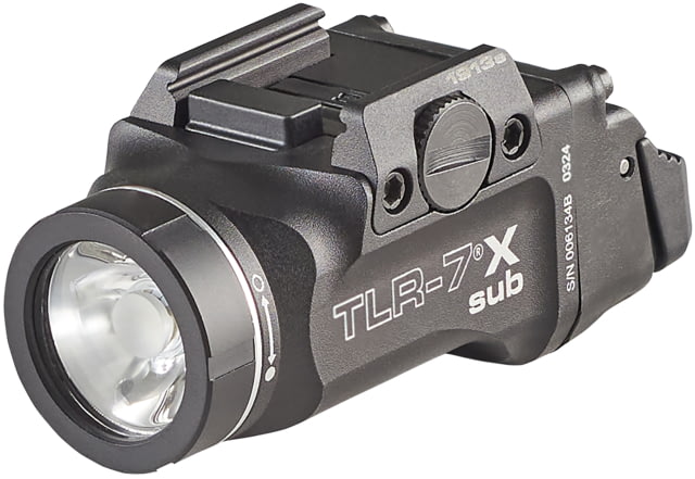 USED Streamlight TLR-7 X Sub Ultra-Compact LED Tactical Weapon Light Springfield/HK/Beretta/S&W Short Rails Black  EDEMO12 Condition Fair - Streamlight