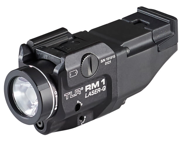 USED Streamlight TLR RM 1 Compact Rail Mounted LED Tactical Weapon Light w/Green Laser CR123A White 500 Lumens Black - Streamlight
