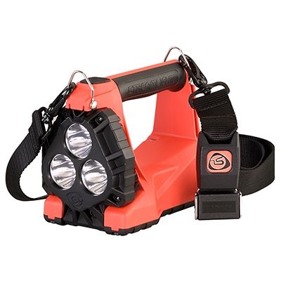 Streamlight Vulcan 180 LED Firefighting Lantern Standard System 120V/100V AC/12V DC Div 2 Orange - Streamlight
