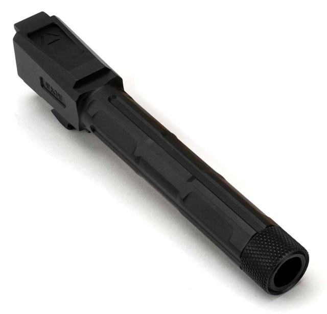 Strike Industries 4.46in Threaded Barrel for Glock 19 1-10 Twist Rate 1/2x28 TPI Black One Size - Strike Industries