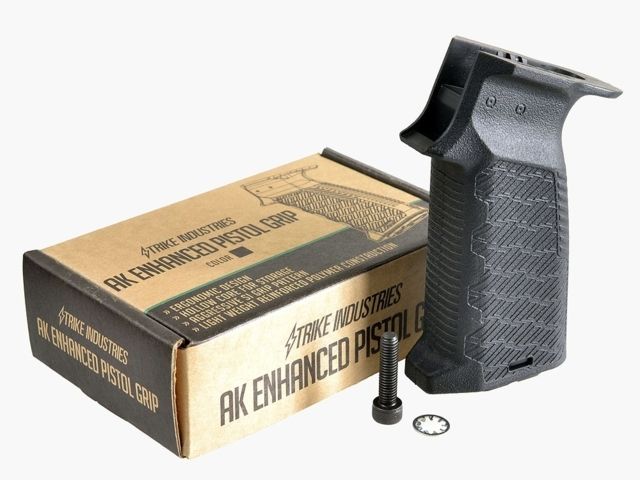 USED Strike Industries AK Enhanced Pistol Grip Black One Size SI-AK-EPG-BK - Strike Industries