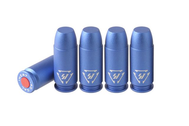 Strike Industries Aluminum Dummy Round .40 cal - 5PCS/PK Blue One Size - Strike Industries