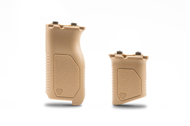 Strike Industries Angled Vertical Grip With Cable Management - Short - FDE