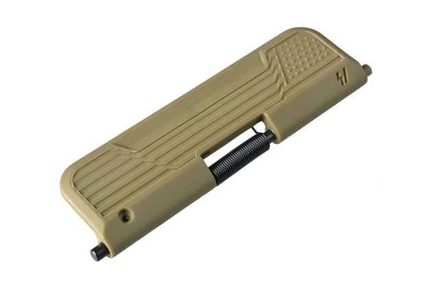 Strike Industries AR Ultimate Dust Cover with Flag Design FDE One Size