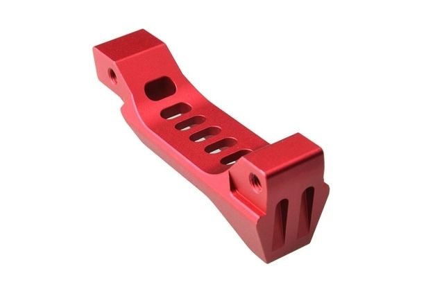 Strike Industries Billet Fang Style Trigger Guard Red One Size