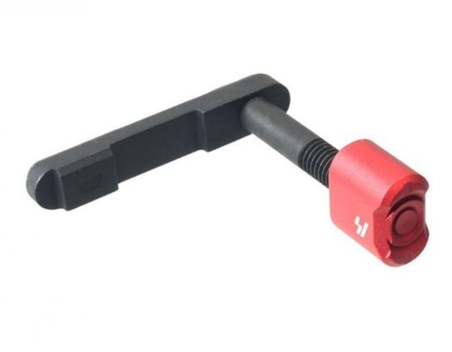 USED Strike Industries Enhanced Magazine Catch Red One Size SI-AR-SMC-RED EDEMO2 Used Condition Fair - Strike Industries