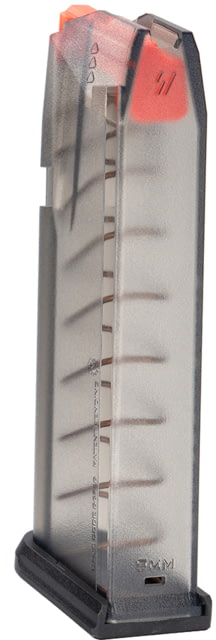 ike Industries Glock G17 9mm 17 Round Pistol Magazine Smoke Gray 17 Ammo