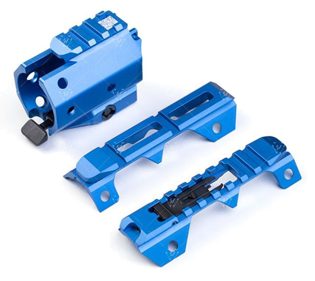 Strike Industries GRIDLOK Sight and Rail Attachments Blue One Size