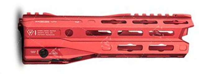 Strike Industries Grildlok LITE 8.5in Handguard Assembly M-Lok AR-15 Red One Size