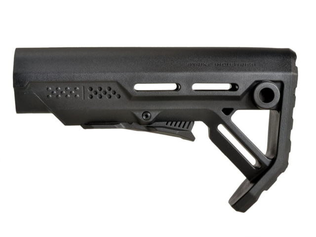 USED Strike Industries Mod-1 AR/15/M16 Carbine MIL SPEC Stock Black/Black One Size SI-STRIKE-ES-MOD1BK-BK EDEMO15 Used Condition Like New - Strike Industries