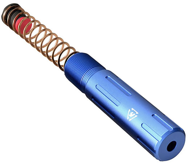 Strike Industries Pistol Buffer Tube/Short Receiver Extension Kit AR-15 5.28 in Blue One Size