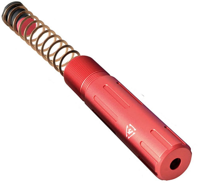 Strike Industries Pistol Buffer Tube/Short Receiver Extension Kit AR-15 5.28 in Red One Size