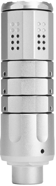 Strike Industries Pistol Linear Compensator 9mm 1/2x28 Silver - Strike Industries