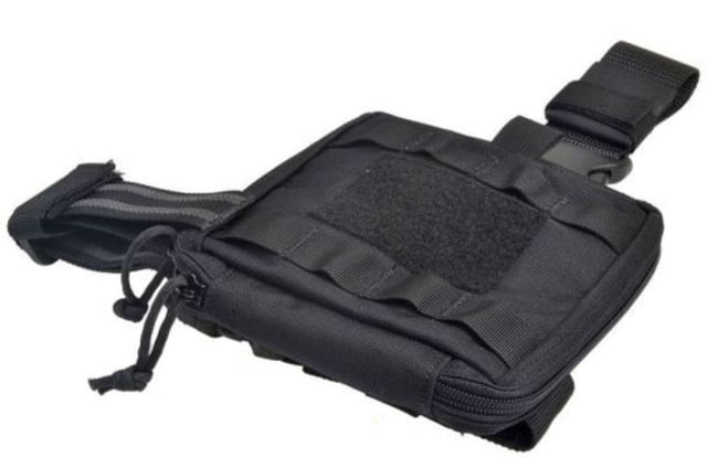 Strike Industries Ricci Compact Leg Medical Pouch Black One Size - Strike Industries