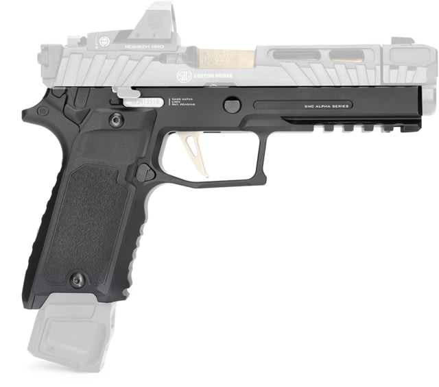 Strike Industries SMC Alpha MKII Grip Module P320 Black One Size - Strike Industries