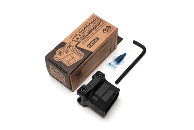 Strike Industries Strike Industries Stacked Angled Grip w/ Cable Management System Picatinny Black One Size - $24.99 at Optics Planet