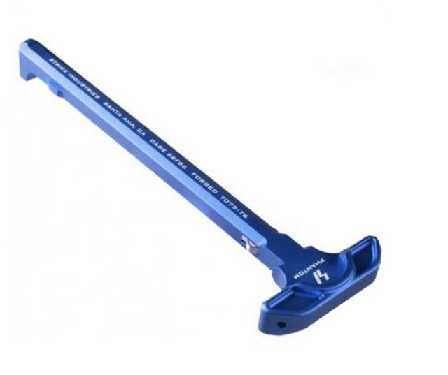 Strike Industries Latchless Charging Handle for .223/5.56 Blue One Size