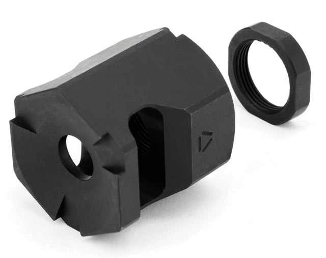 Strike Industries X-Comp Mini Cookie Cutter 02 for M18x1 RH QPQ Black One Size