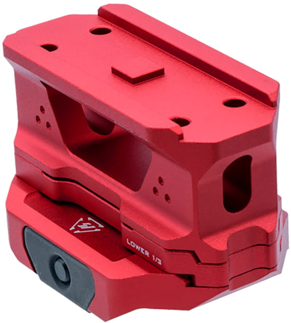 Strike Industries T1 Riser AR Platform Red Dot Sight Mount Steel TIII Hard Anodize 2.3 oz Red One Size