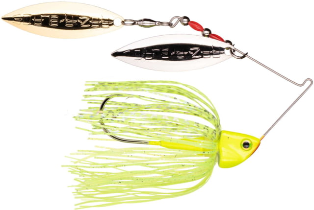 Strike King Burner Spinnerbait Fishing Lure Super Chartreuse 3/8oz