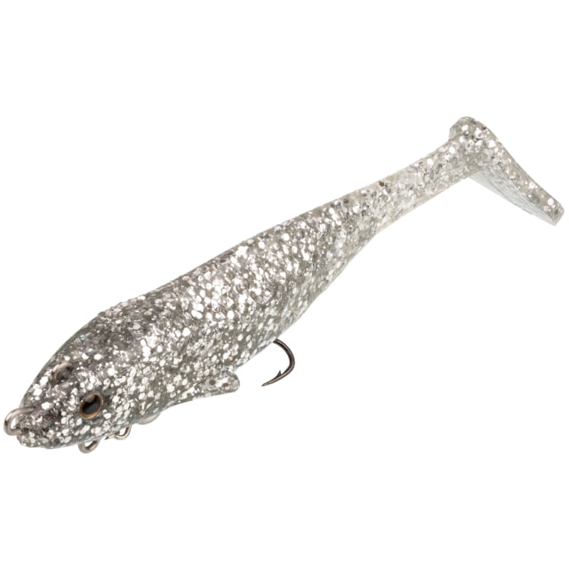 Strike King Final Copy Softbait 1 pack 4in Carolina Chrome