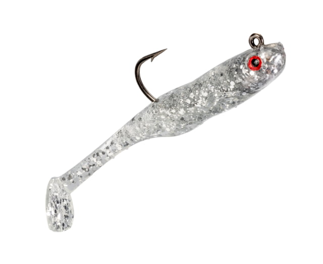 Strike King Homing Minnow Softbait 3 pack 2.5in 3/8oz Carolina Chrome