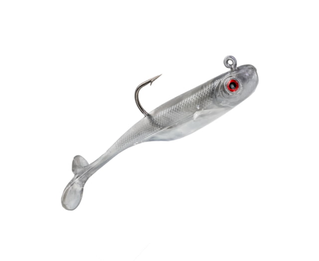 Strike King Pinger Minnow Softbait 3 pack 2.5in 3/8oz Ghost Shad