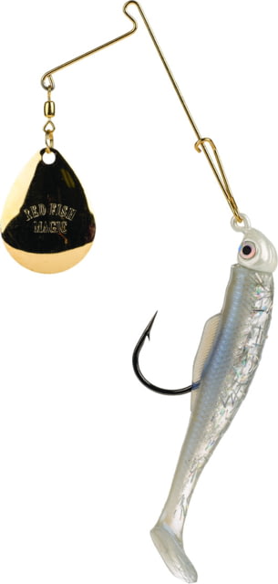 Strike King Redfish Magic Saltwater Spinnerbait Pre-rigged Spinnerbait Fishing Lure Opening Night 1/4oz