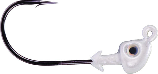 Strike King Squadron Swimbait Head Jig Head Fishing Lure Pearl 1/8oz 3-Pack