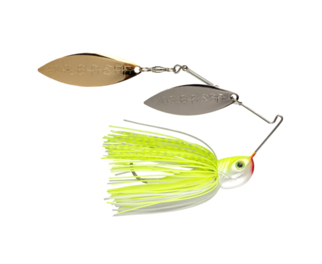 Strike King Tour Grade Bottom Dweller Spinnerbait Chartreuse White 3/4oz