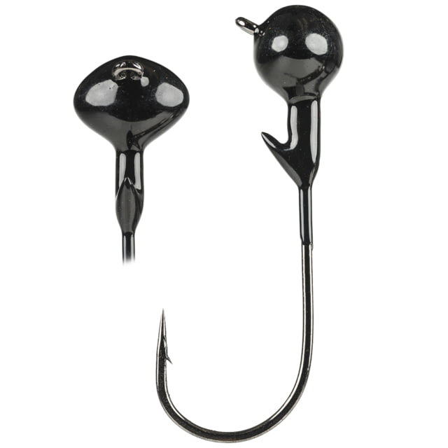 Strike King Tour Grade Football Head Jig Jig Head Fishing Lure Black 1/4oz