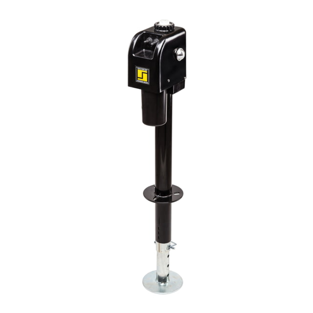 Stromberg Carlson 3501 lb. Electric Tongue Jack with Light Black - Stromberg Carlson