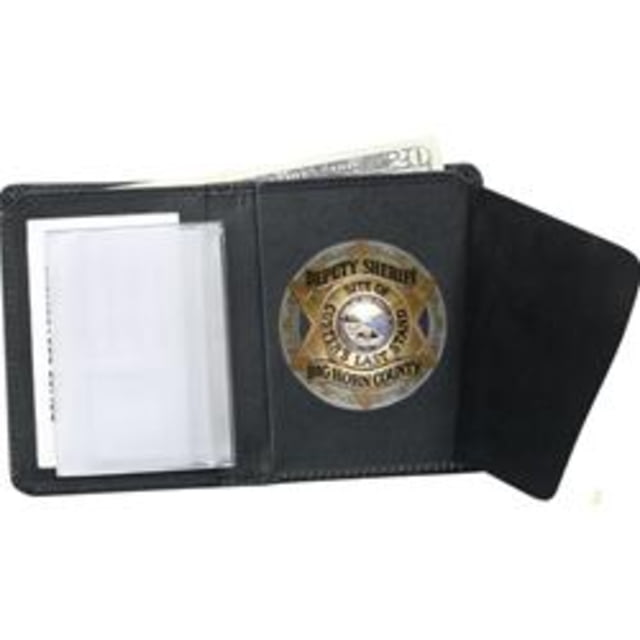 Strong Leather Compact Badge Wallet - Book Style - Strong Leather
