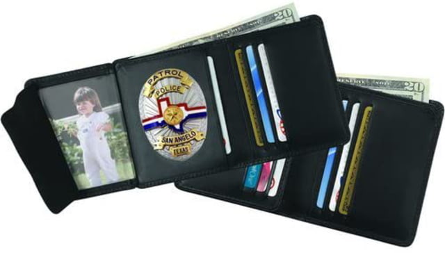 Strong Leather Centurion Badge Wallets Leather Black - Strong Leather