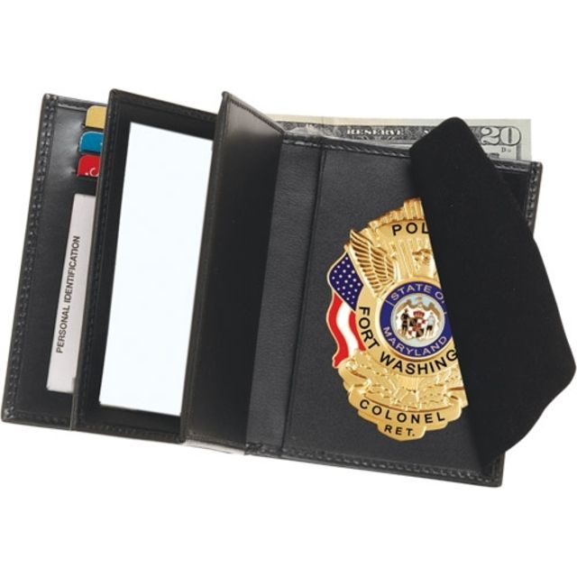 Strong Leather Company - Double Id Hidde Black - Strong Leather