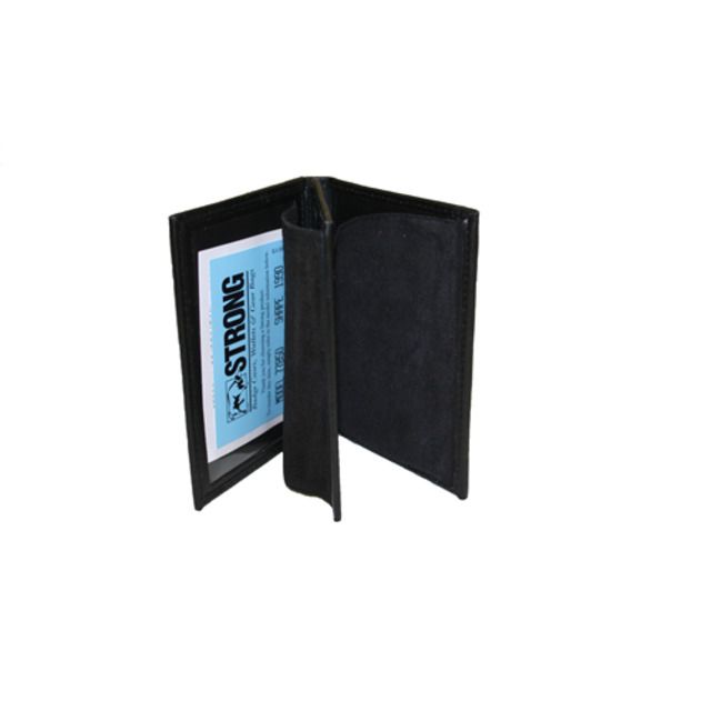 Strong Leather Company - Double Id Badge Black - Strong Leather