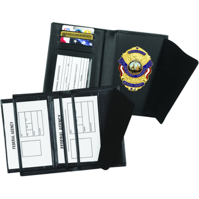 Strong Leather Double Id Badge Cases With Credit Card S - Strong Leather