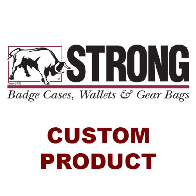 Strong Leather Company - Double Id Badge Black - Strong Leather