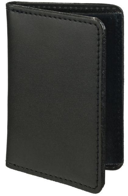 Strong Leather Company - Side Open Badge Black - Strong Leather