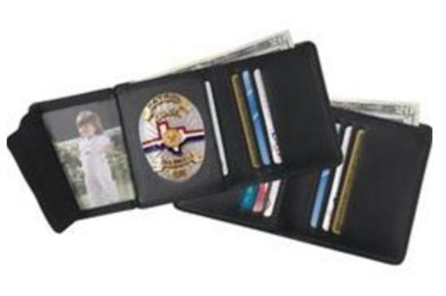 Strong Leather Hidden Badge Wallet - Dress 2.75 in - Strong Leather
