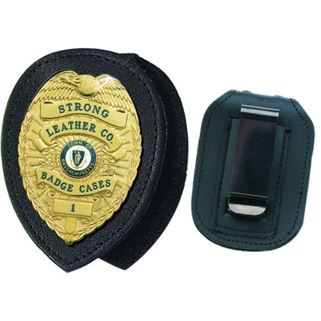 Strong Leather Recessed Badge Holsers For Neck Or Belt - Strong Leather