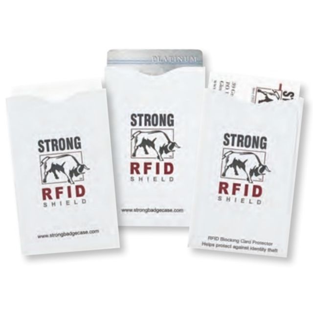 Strong Leather Rfid Card Sleeves Pack Of 3