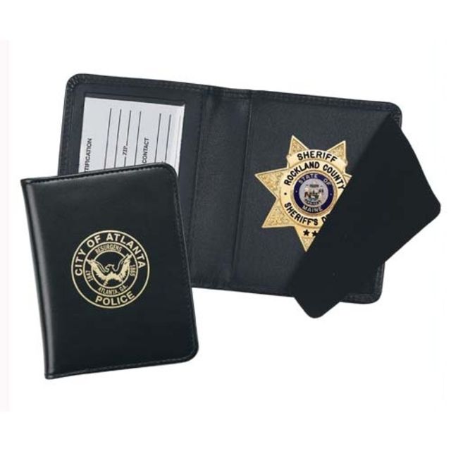 Strong Leather Side Opening Badge Case - Dress - Strong Leather