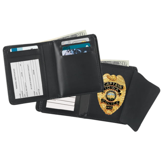 Strong Leather Hidden Badge Wallet - Dress - Strong Leather
